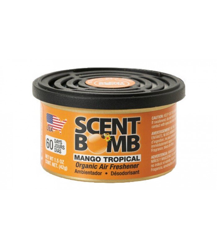 Scent Bomb Désodorisant Organique 42g Mangue Tropicale