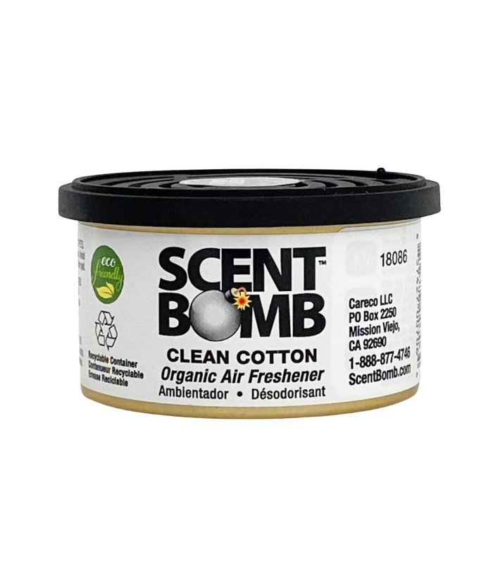 Scent Bomb Désodorisant Organique 42g Coton Frais