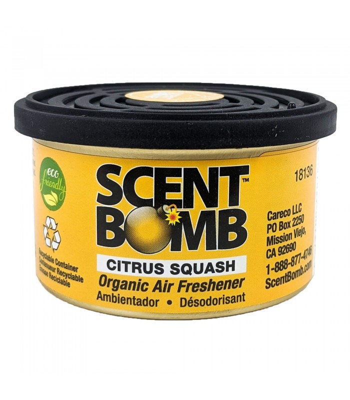 Scent Bomb Désodorisant Organique 42g Agrumes Courge