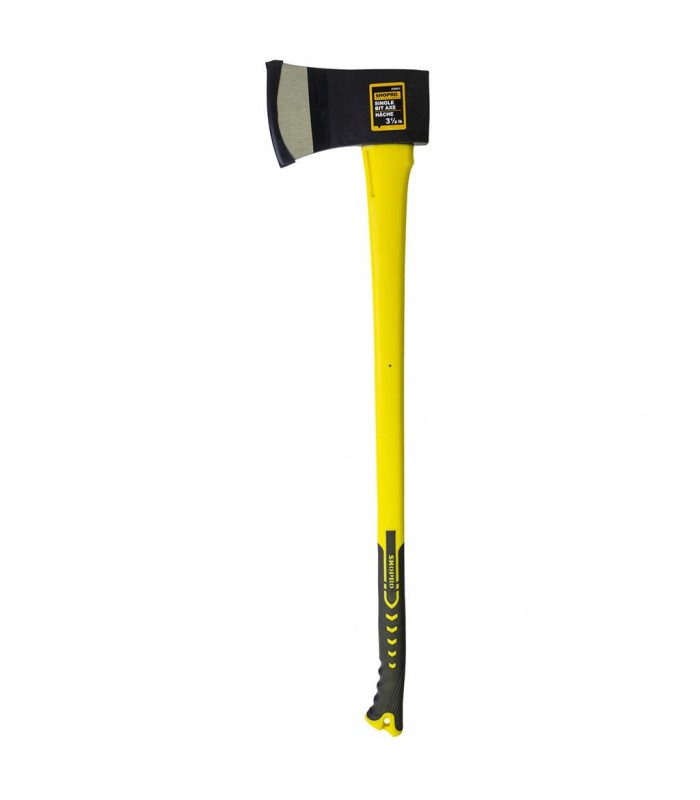 SHOPRO 3-1/2 lb Single Bit Axe Fiberglass Handle