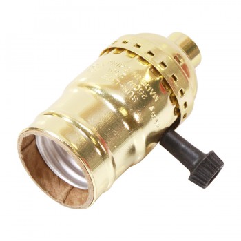 Socket Brass Metal Hi-Lo