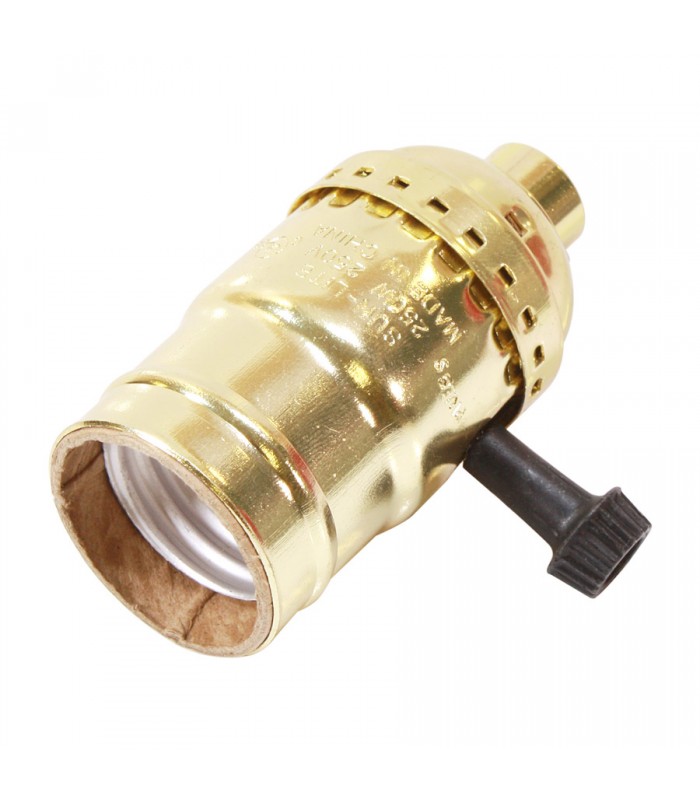 Socket Brass Metal Hi-Lo