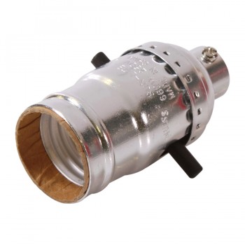 Socket Push True Cap 1/4 in. Silver