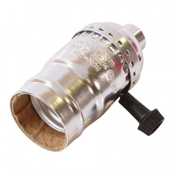 Socket Tri-Lite Med Base Silver