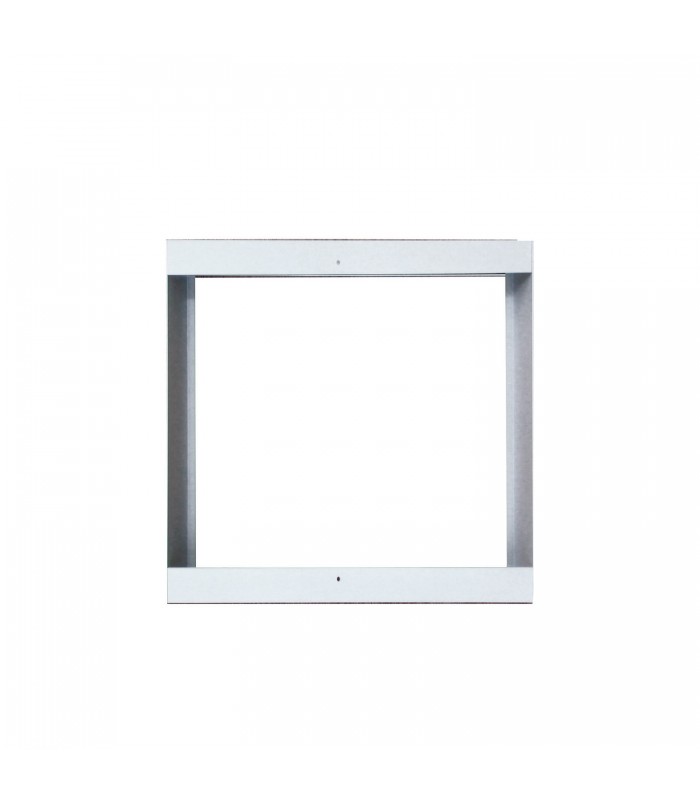 Surface mounting frame for LED flat panel 2 x 2 ft. - White