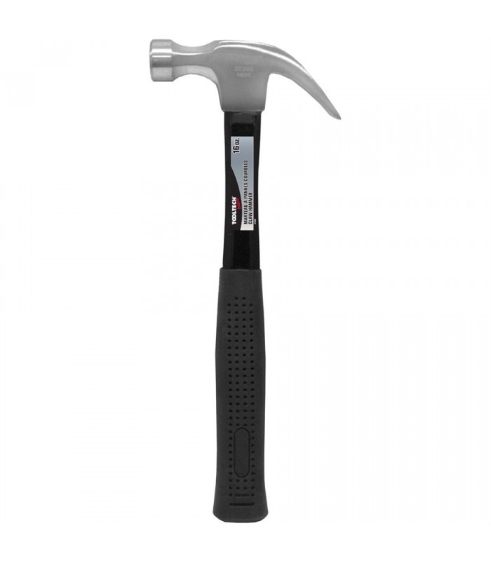 Tooltech Basics 16 oz fiberglass claw hammer