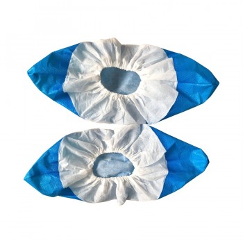 TWXpert Disposable Shoe & Boot Covers PE Coating - 5 Pairs