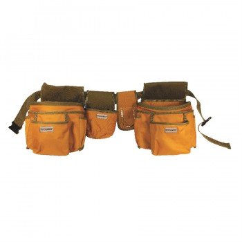 TWXpert Tool Belt Nylon Canvas 12 pockets (2 lrg 3 med 7 sm) with Nylon Belt