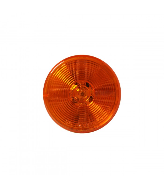 Uni-Bond LED2500-6A - LED 2.5 in. Round Marker Lamp Amber - 6 Diode