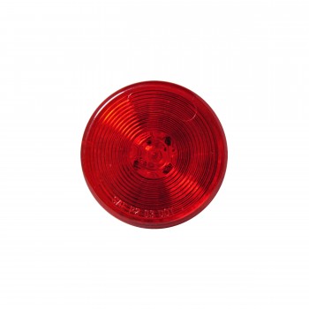 Uni-Bond LED2500-6R - LED 2.5 in. Round Marker Lamp Red - 6 Diode