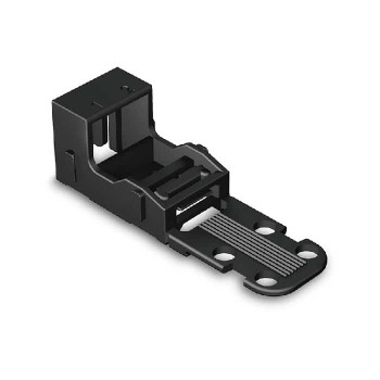WAGO Mounting Carrier for Lever Splicing Connector - 2-conductor - Black