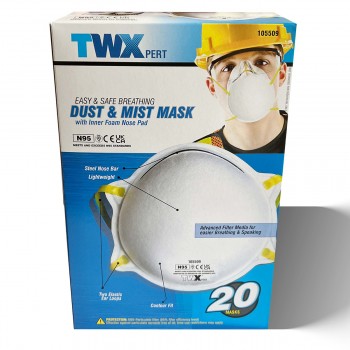 TWXpert Dust Mask 3-Ply - Pack of 20