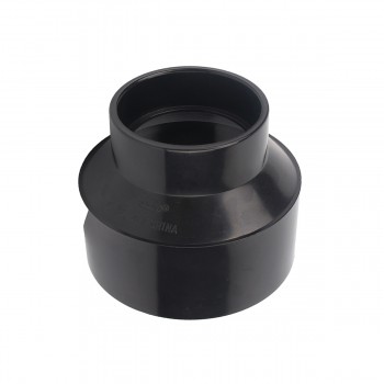 ABS Reducing Coupling 3in x 2in Black