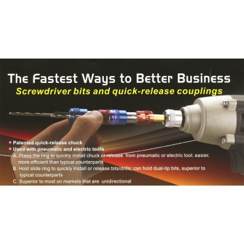 Workbench Magnetic One-Touch Bit Holder