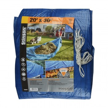 Stinson Tarpaulin 20 ft x 30 ft Blue