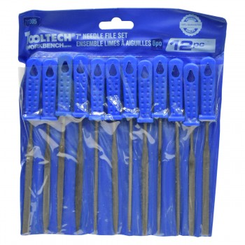 ToolTech Set of 12 Needle File 6 in.