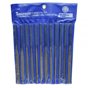 ToolTech Set of 12 Needle File 7 in.