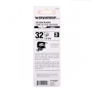 ToolTech Xpert Lames de scie sauteuse 2-3/4 po 36 dents pour la coupe du métal - Paquet de 2