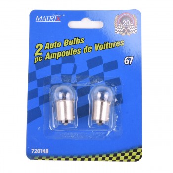 Ampoules de Voitures Matrix 67 - Paquet de 2