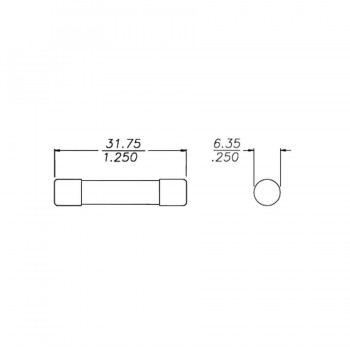 PureVolt Fusible MDL - Action lente - 5 A - Paquet de 5