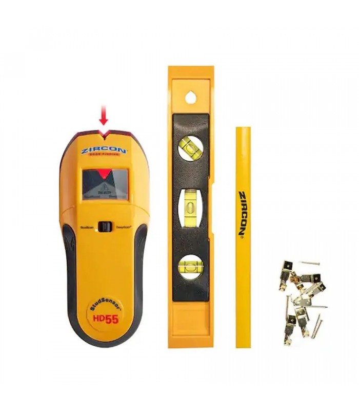 1-1/2 inch Deep Scanning Stud Finder Kit with Accessories