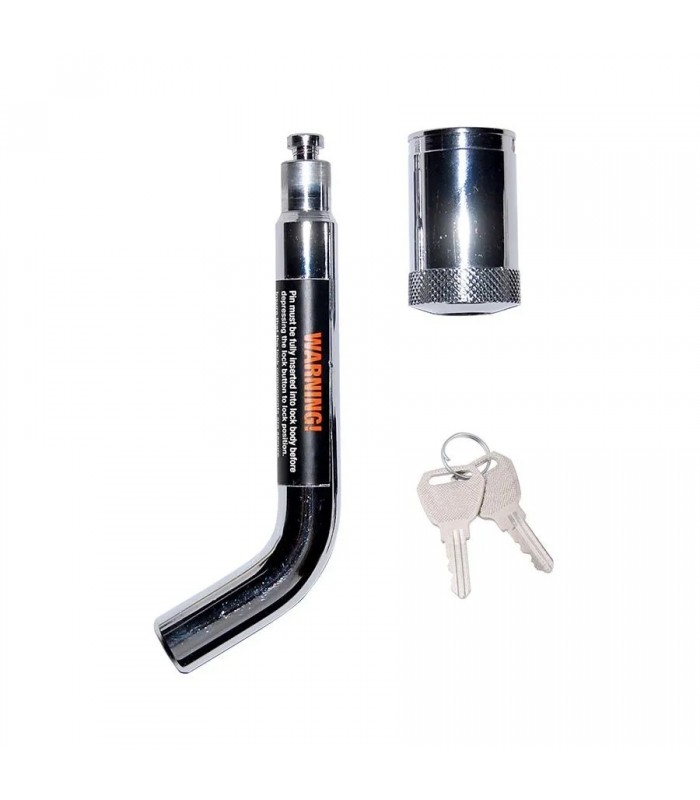 1/2 in. and 5/8 in. Combination Anti-Theft Receiver Lock with 2 Keys