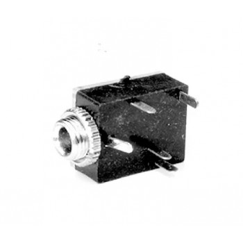 1/8 in. Female Chassis Mount TRS Jack Socket