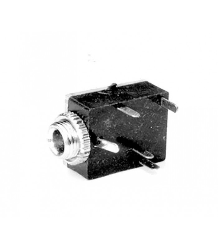 1/8 in. Female Chassis Mount TRS Jack Socket