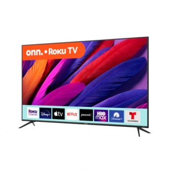 ONN Téléviseur Intelligent LED 65 po. UHD 4K Roku - Recertifié