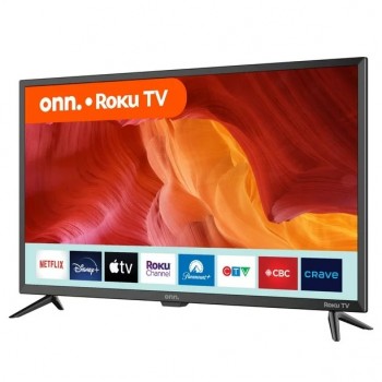 ONN Téléviseur intelligent 32 po. Classe HD 720P Roku LED TV - Recertifié