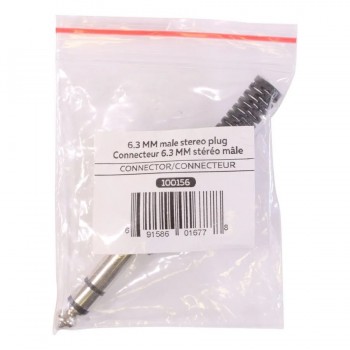 RedLink Connecteur 6.3 mm stéréo mâle avec serre câble