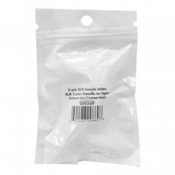 RedLink Connecteur XLR femelle pour microphone - 3 pins