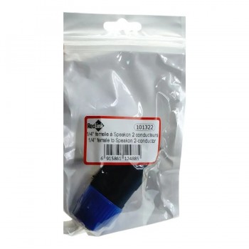 RedLink Adapter 1/4 in. Female to Speakon 2 conductors