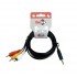 RedLink 3.5mm TRRS Male to RCA Male Cable - 6 ft