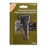 Tough Guard 4 in.Heavy Duty Decorative Strap Hinge - Black