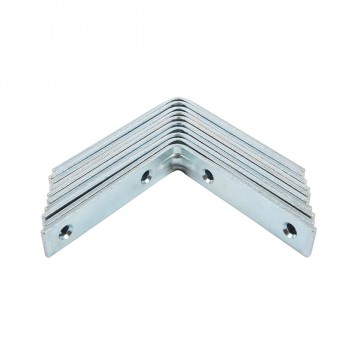 Tough Guard Corner brace 3-1/2 in. zinc - Pack of 10