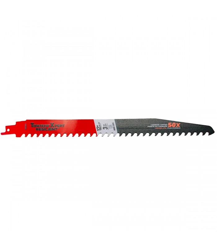 ToolTech Xpert Lame de scie alternative CT 12 po 3TPI pour l'élagage et la coupe du bois