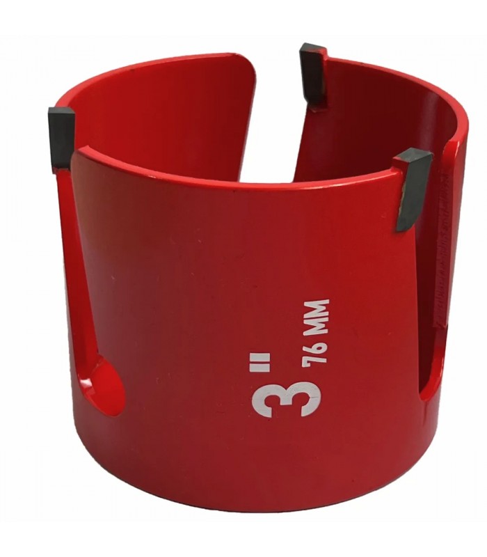 ToolTech Xpert Scie cloche à 3 grandes dents à pointe carbure 3 po