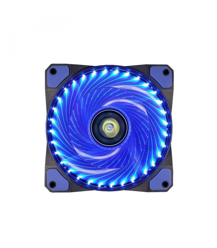 120mm PC Case Cooling Fan, Super Silent with Blue LED