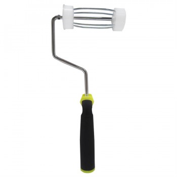 Pro-X-Tro Cadre de rouleau à peinture haut de gamme avec poignée ergonomique 4 po.