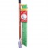 ToolTech Push Broom 24in Indoor / Outdoor With Brace Hard & Soft Bristle