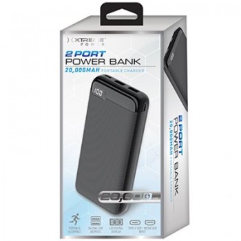 Xtreme Banque d'alimentation 20,000 mAh avec LED