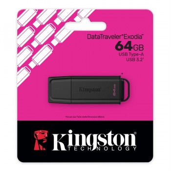 Clé USB 3.2 Kingston DataTraveler Exodia 64 Go