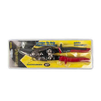 ToolTech Firm-Grip Cisaille à tôle aviation, coupe à gauche, 10 po, Cr-V