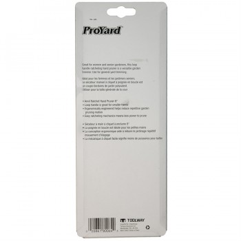 ProYard Anvil Ratchet Hand Pruner Loop Handle Aluminum 8 in.