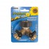 ProYard Aqua Brass Garden Hose Splitter 2 Way with 2 Valves