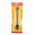 Couteau utilitaire HD à verrouillage par molette, lame sécable de 25 mm, jaune