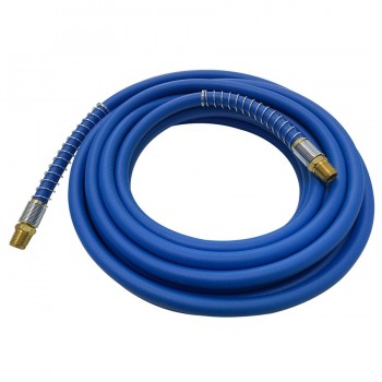 Bolton Air Hose Hybrid Polymer With Spring Bend Restrictor 1/4 in x 25 ft