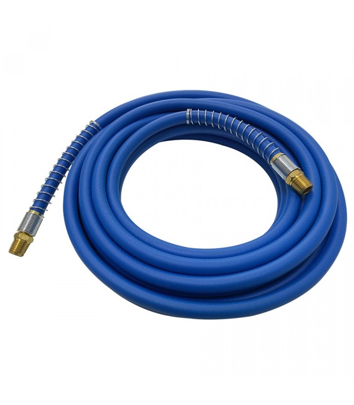 Bolton Air Hose Hybrid Polymer With Spring Bend Restrictor 1/4 in x 25 ft