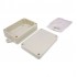 PureVolt Waterproof ABS Plastic Enclosure Box - 83 mm X 58 mm X 33 mm - Ivory